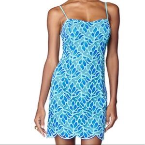Lilly Pulitzer Avalon spaghetti strap lace dress